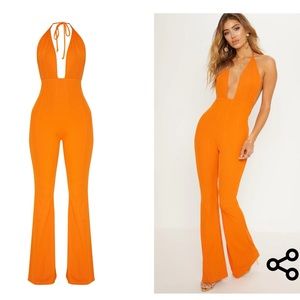 NEVER WORN SIZE 10(US) ORANGE JUMPSUIT
